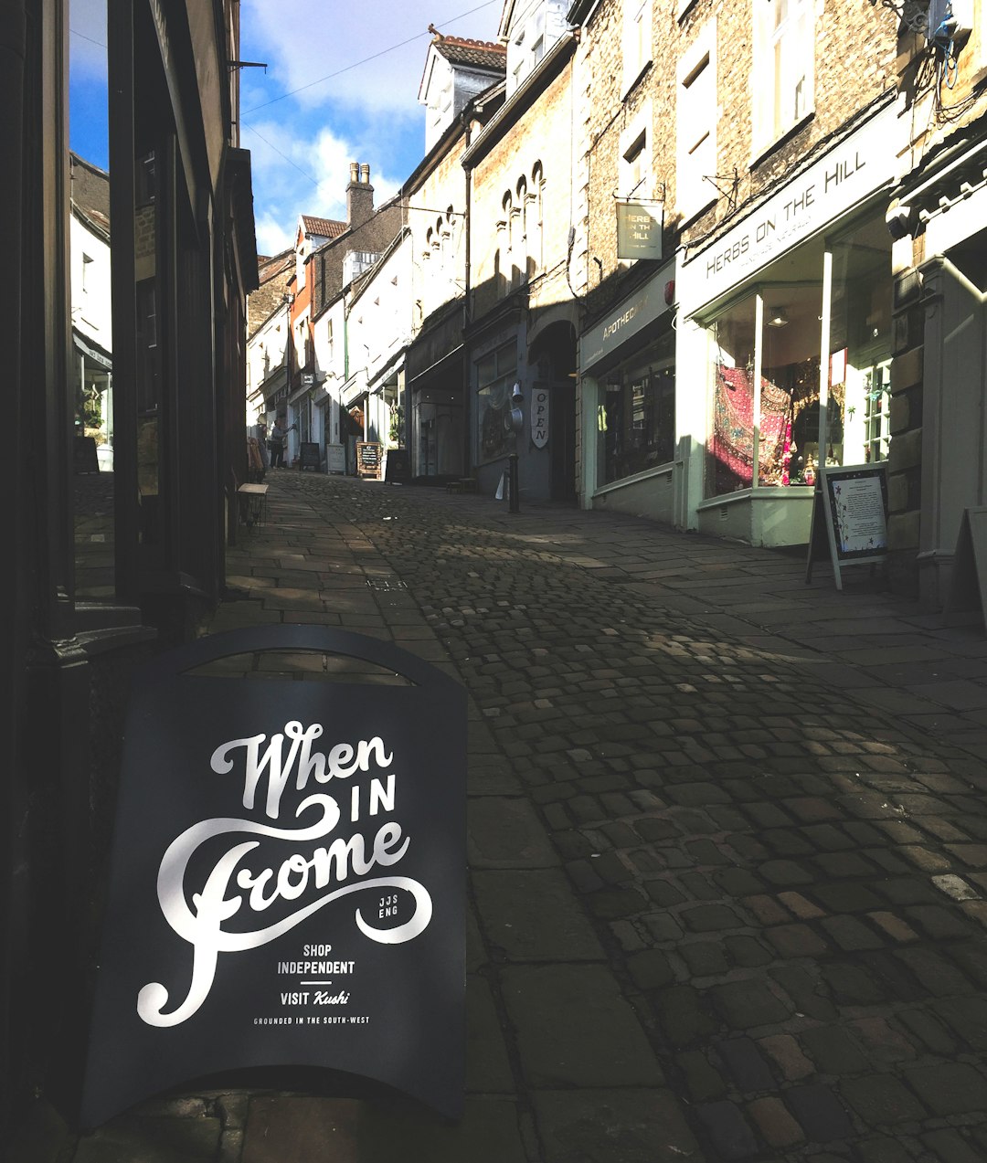Frome Rainy-Day Escapes Charming town streets with cozy cafes and historic architecture