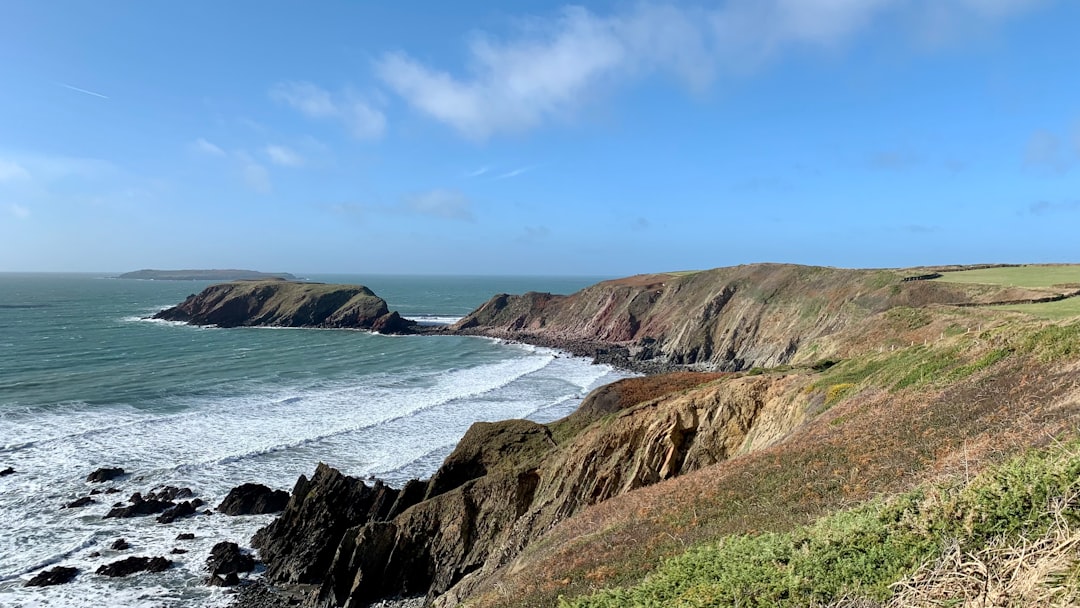 Pembrokeshire Coast Serenity Scenic coastal landscape, peaceful nature, tranquility, wildlife, outdoor activities